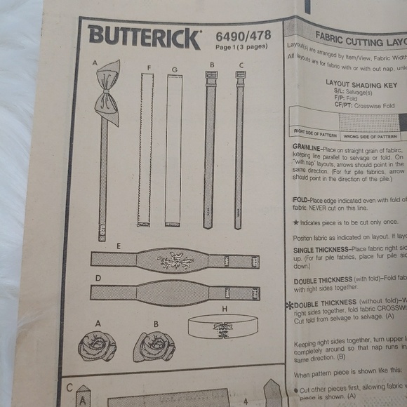 Vintage Accessories Sewing Pattern - Picture 4 of 9